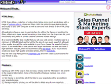 Tablet Screenshot of htmlsnap.com